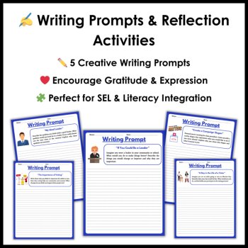 Election Day Reading Comprehension Activities - Election Day Writing Prompts, image 4