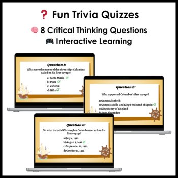 Christopher Columbus Day: Columbus Voyage Story - PowerPoint Presentation, image 3