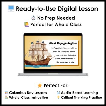 Christopher Columbus Day: Columbus Voyage Story - PowerPoint Presentation, image 4