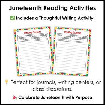 Juneteenth Reading Comprehension Passage – Juneteenth Reading Activities, image 4