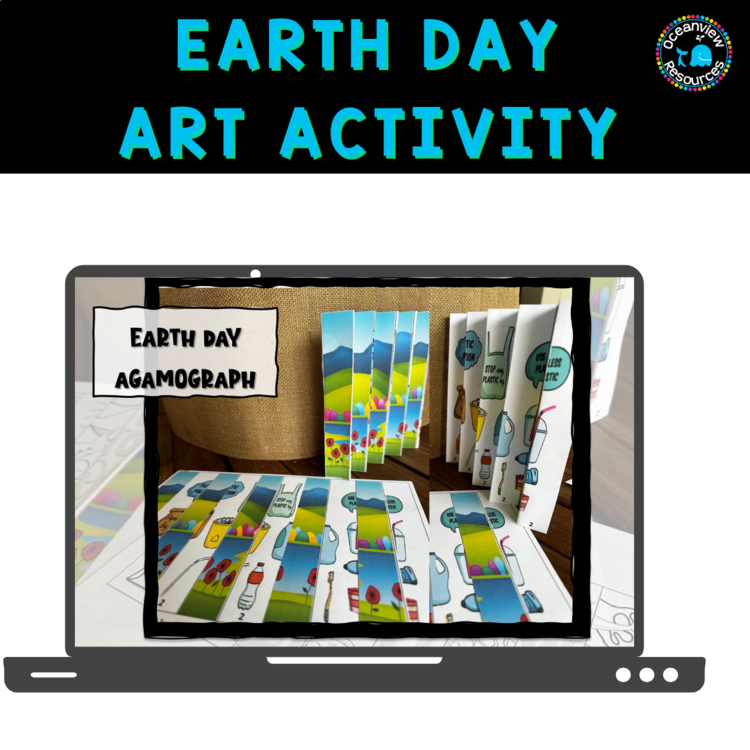 EARTH DAY Agamograph Art Activity
