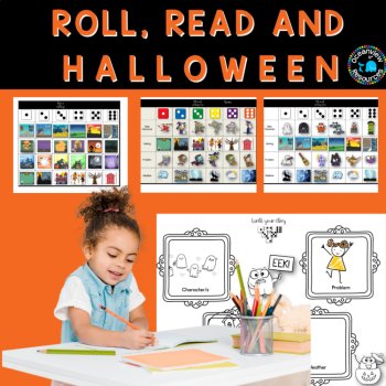 Roll a story, creative writing - Halloween Stories & story helpers, image 2