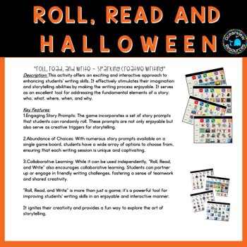 Roll a story, creative writing - Halloween Stories & story helpers, image 4