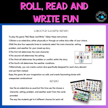 Roll a story, creative writing - characters, settings and story helpers, image 4