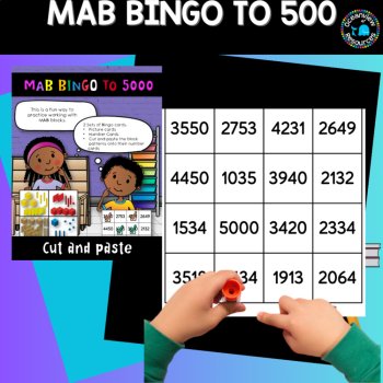 MAB blocks bingo game to 5000 with cut and match activity, image 4