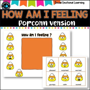 Emotion /Mental Health Check In | Social Emotional Learning-POPCORN version, image 2