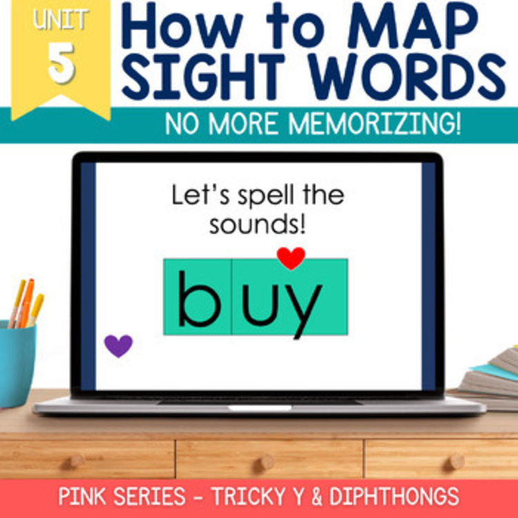 Science of Reading Sight Words - Unit 5 (Includes Heart Words)