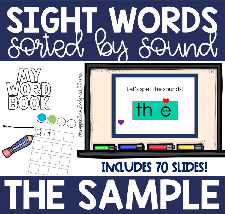 Science of Reading Sight Words - SAMPLE (Science of Reading)