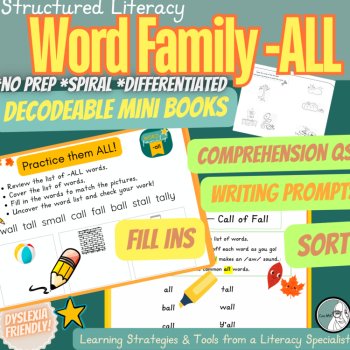 Fall Phonics: -ALL & -NK words | Ghost E Drop Spell | Long E Turkeys | OG SoR, image 2