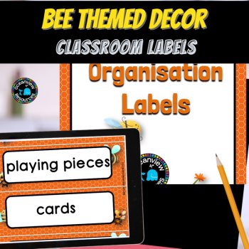 Buzzing Bee Classroom Decor Set: Labels, Bunting & Templates, image 2