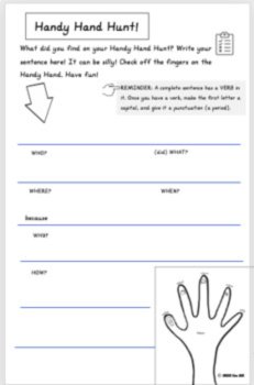 5W 1H Graphic Organizer | Tactile | Reading Speaking Writing | K–8 ADHD Dyslexia, image 2