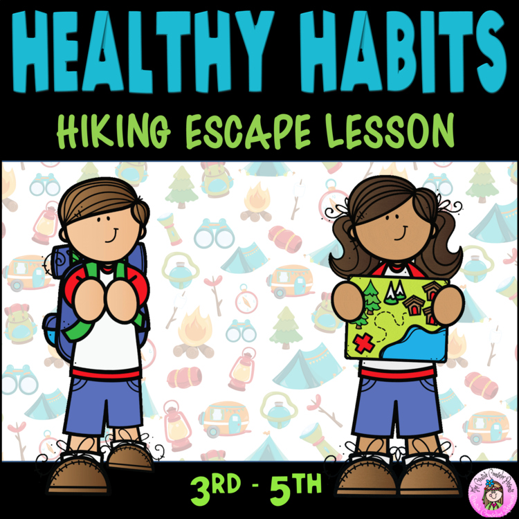 Red Ribbon Week Healthy Habits Escape Room Team-Building Drug Awareness Lesson