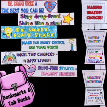 Red Ribbon Week Healthy Habits Escape Room Team-Building Drug Awareness Lesson, image 4