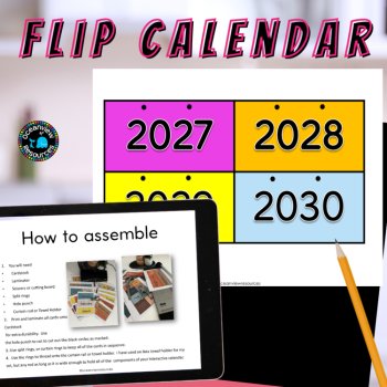 Bee-themed Flippable Calendar & Birthday Chart Décor Pack, image 4