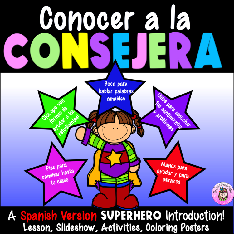 Regreso a clases Meet the School Counselor Lesson Spanish Version Back to School