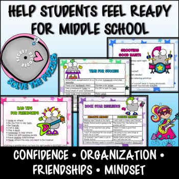 Fun Middle School Transition Beginning of the Year SEL ESCAPE ROOM  Lesson Craft, image 2