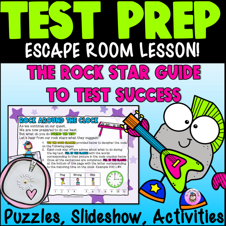 Test Taking Strategies Testing Motivation Escape Room Prep Activities Lesson