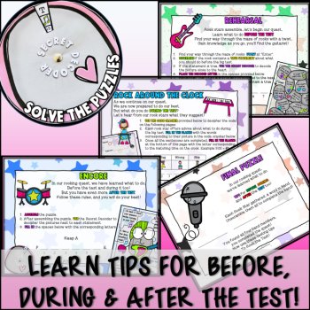 Test Taking Strategies Testing Motivation Escape Room Prep Activities Lesson, image 3