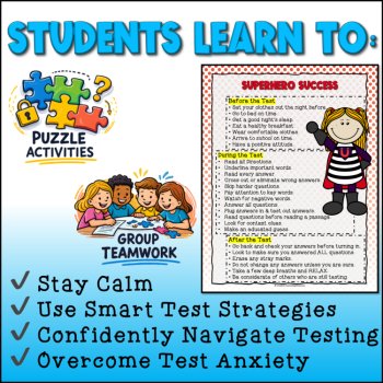 est Taking Strategies Escape Room Testing Motivation Prep Activities Lesson, image 4
