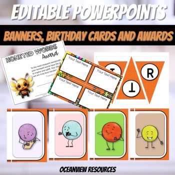 Buzzy Bees Award Cards, birthday cards fun awards. Décor Pack, image 2
