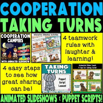 Social Skills Puppet Lesson Friendship Listening Cooperation Conflict Resolution, image 4