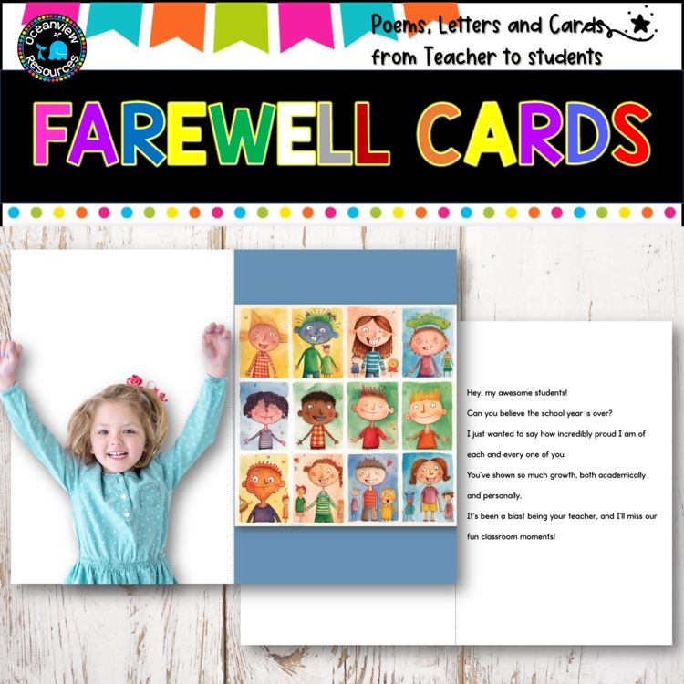Sentimental Farewell: End-of-Year Poems and Letters from teachers to students