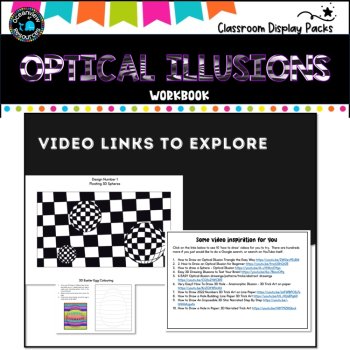 3D Optical Illusions-Unlock Your Students Imagination-Workbook, image 3
