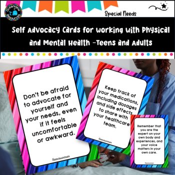 SELF advocacy for chronically ill young adults- AFFIRMATION CARDS, image 4