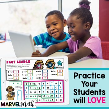 Google Classroom +1 Addition Facts Practice Slides - Digital Math Stations, image 4