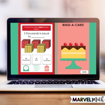 3rd and 4th Grade Digital Place Value Games Bundle, image 4