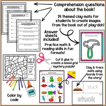 The Fix Its: Nail Needs Help Multi-Sensory Book Companion: Fine motor, ELA, Math, image 3
