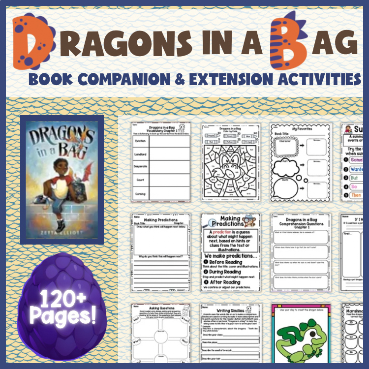 Dragons in a Bag Multi-Sensory Book Companion & Extension Activities