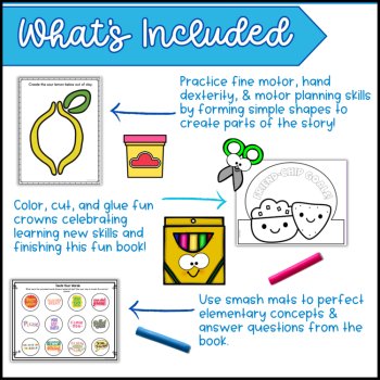 Taste Your Words Multi-Sensory Companion: Clay Mats, Crowns, Trace, Color, Decor, image 2