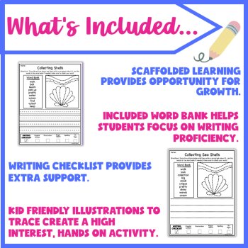 Trace a Scene, Write a Story: Dyslexia & Dysgraphia Scaffolded Learning!, image 2