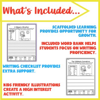 Writers Corner #3 Extra Support, Scaffolded Learning for Dyslexia/Dysgraphia, image 2
