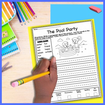 Writing Worksheets Part 2 for Dyslexia & Dysgraphia! Scaffolded Learning, image 4