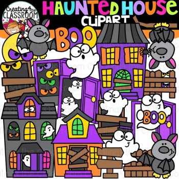 Halloween Clipart Mega Bundle| Halloween clipart for activities, image 4