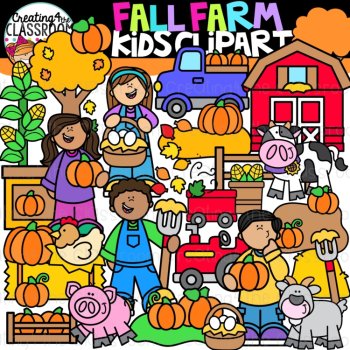 Autumn Clipart Bundle | Fall Clipart for activities and worksheets, image 4