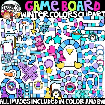 Game board Clipart Bundle {Game board Clipart}, image 4