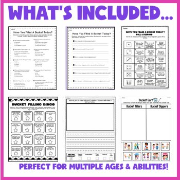 Have You Filled A Bucket Today? Book Companion & Multi-Sensory Extension Fun!, image 2