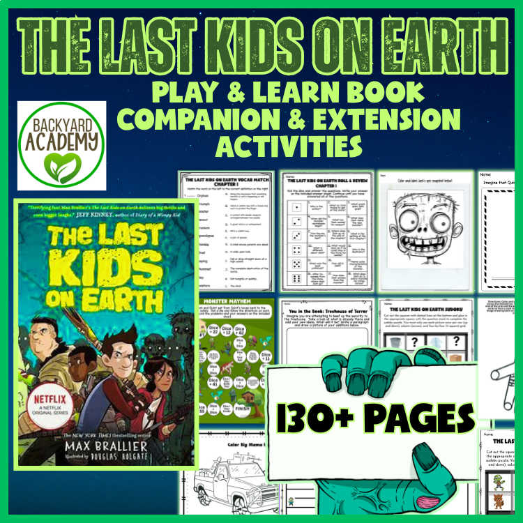 The Last Kids on Earth Play & Learn Book Companion & Extension Activities