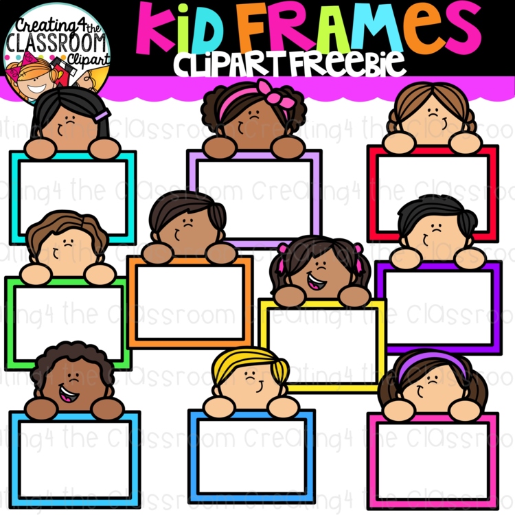 Kid Frames Clipart Freebie {Teacher Appreciation Freebie #2}
