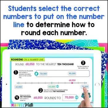 Rounding to the Nearest 10,000 - Interactive Google Slides, image 2