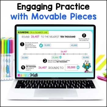 Rounding to the Nearest 10,000 - Interactive Google Slides, image 3