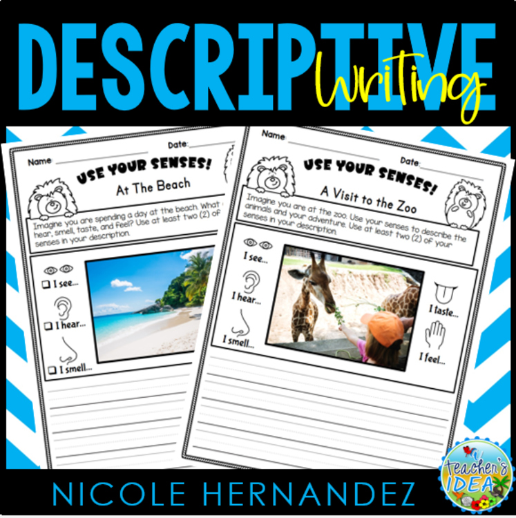 Descriptive Writing Using the 5 Senses