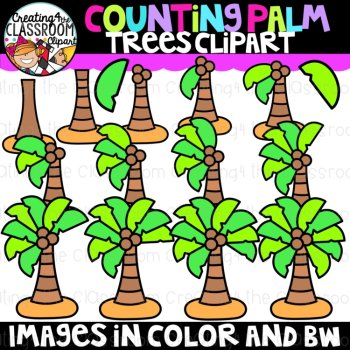 Summer Counting Clipart Bundle {Summer Clipart}, image 4