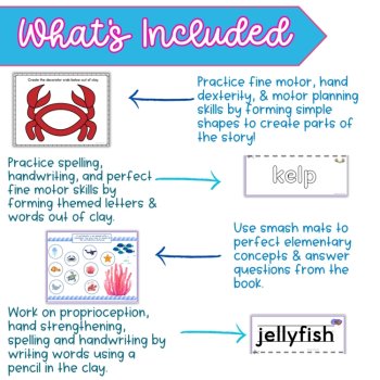 Over and Under the Waves by Kate Messner Play-Doh Clay Mats: Multi-Sensory Fun!, image 2