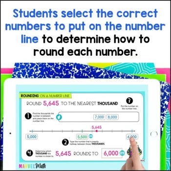Rounding Numbers to the Nearest 1,000 - Google Classroom, image 3