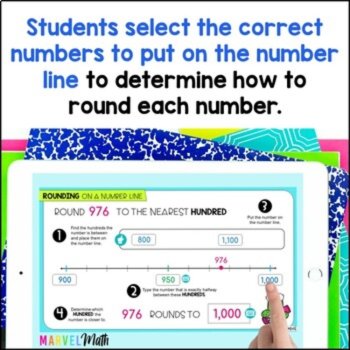 Rounding Numbers to the Nearest Hundred - Google Classroom, image 3