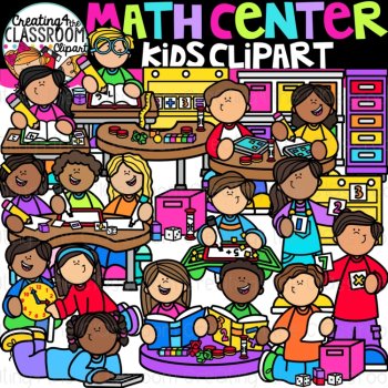Math Kids Clipart Mega Bundle {Math Clipart}, image 2